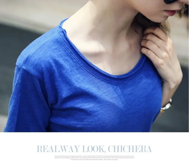 Women's Grey Loose T-Shirt Summer 2025 Lazy Style — feature 11