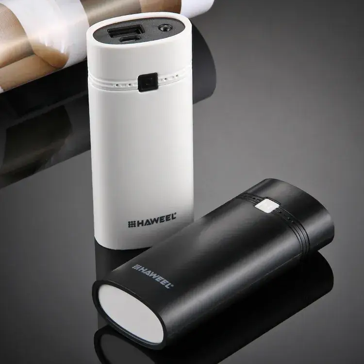 18650 Rechargeable Battery Box with 2x USB-C & Lcd Screen