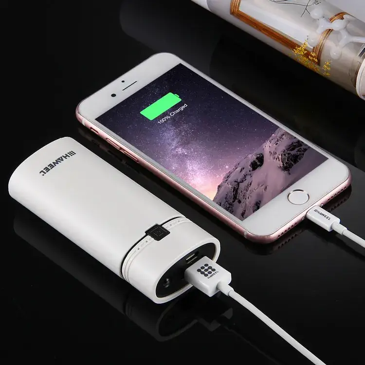 18650 Rechargeable Battery Box with 2x USB-C & Lcd Screen