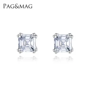 8 Heart Zircon Earrings Silver 5mm Wholesale — feature 1