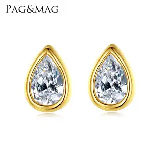 8 Heart Zircon Earrings Silver 5mm Wholesale — feature 5