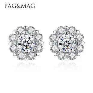 8 Heart Zircon Earrings Silver 5mm Wholesale — feature 6