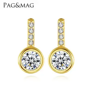 8 Heart Zircon Earrings Silver 5mm Wholesale — feature 8