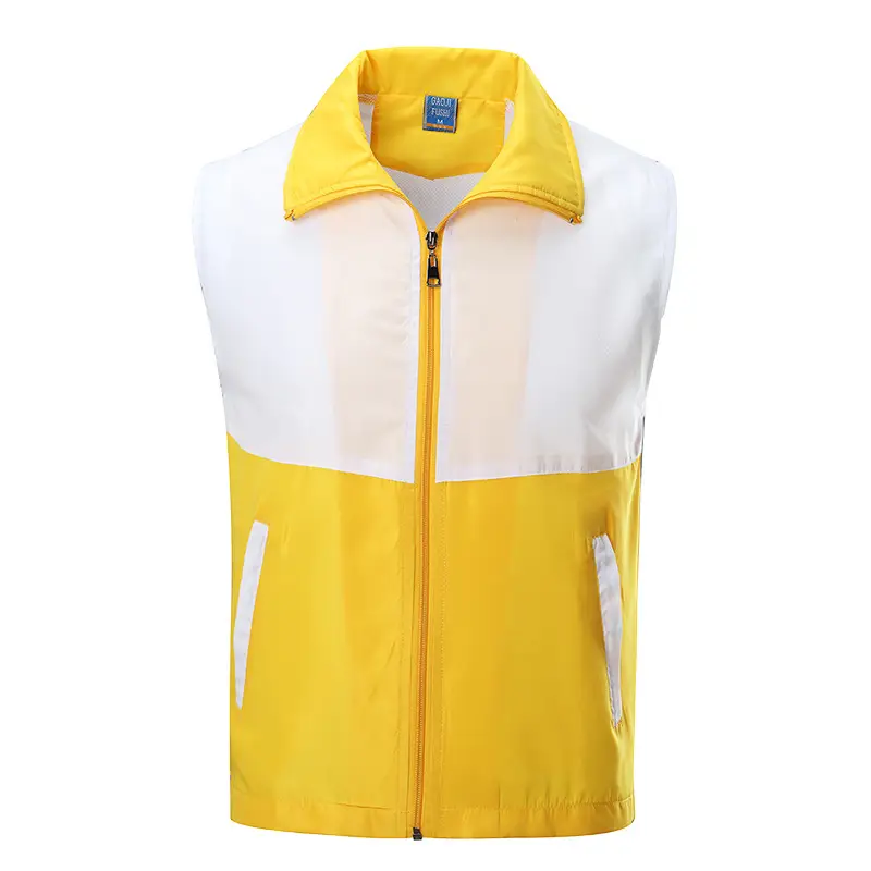 White Red Vest for Group Activities with Printing - Image 10