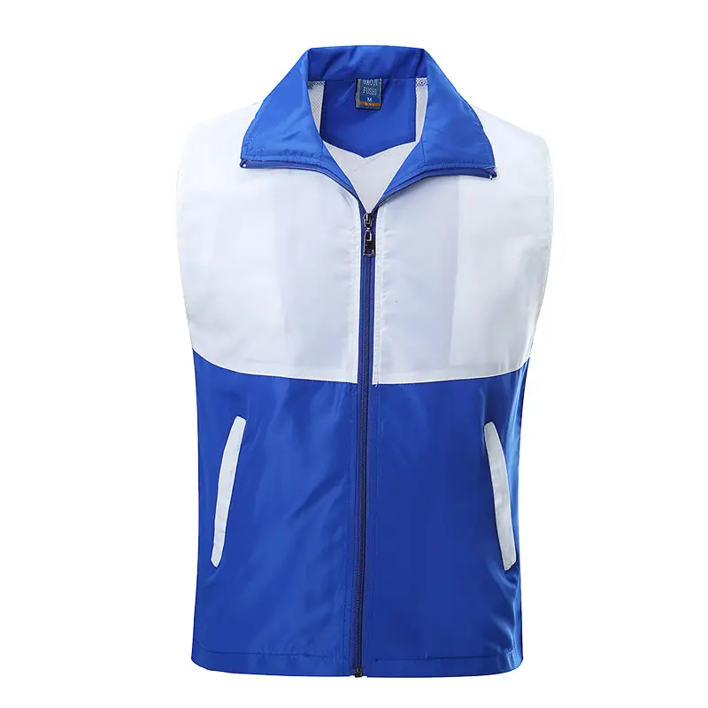 White Red Vest for Group Activities with Printing - Image 2