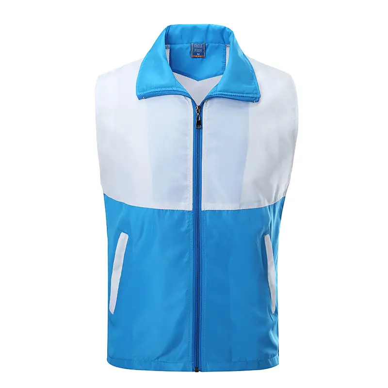 White Red Vest for Group Activities with Printing - Image 6