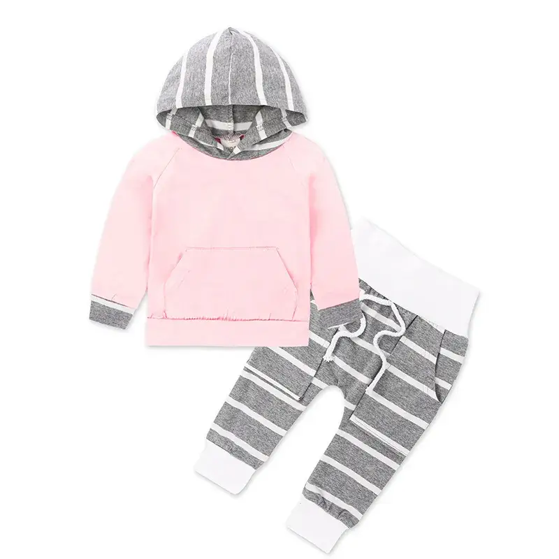 2025 New Ins Infant Hooded Camo Suit Cotton Top + Pants Two-Piece Set - Image 10