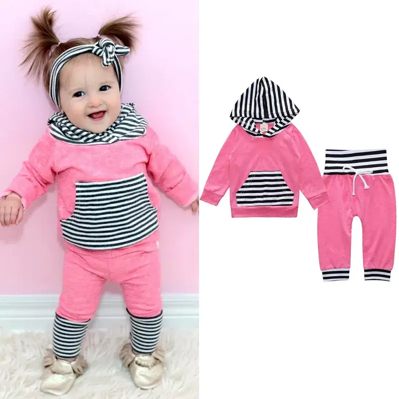 2025 New Ins Infant Hooded Camo Suit Cotton Top + Pants Two-Piece Set - Image 6