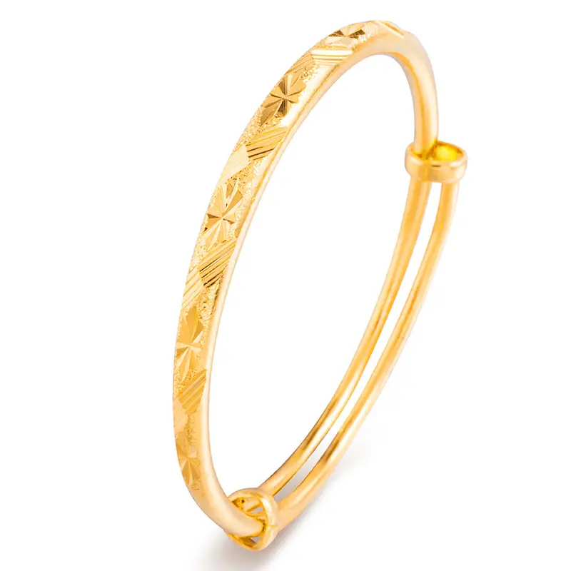 Alluvial Gold Gypsophila Women's Bracelet 10mm - Image 49