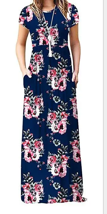 Maroon Floral Print Long Sleeve Casual Dress for Women - Image 5