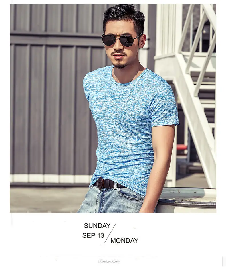 Men's 2025 Camouflage Short Sleeve T-Shirt Grey — feature 16