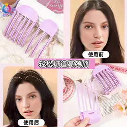 Korean Fabric Bow Hairband Set Blue Gray Wholesale — feature 2