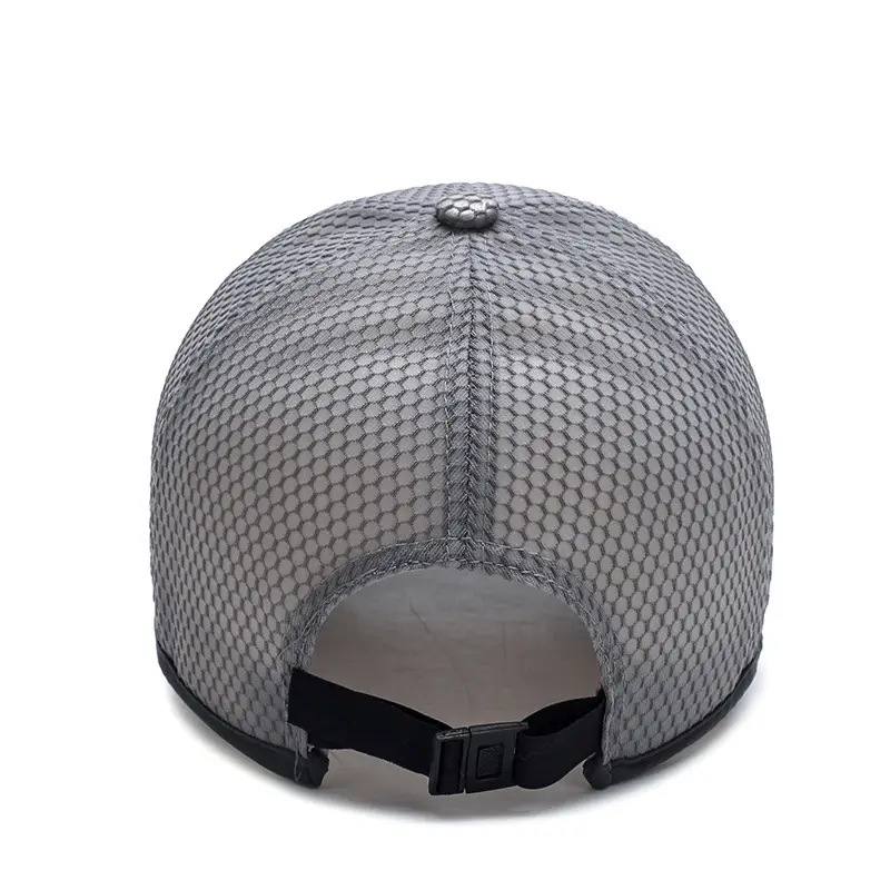 Zhenyueqi Grey Mesh Sun Hat for Men - Image 11