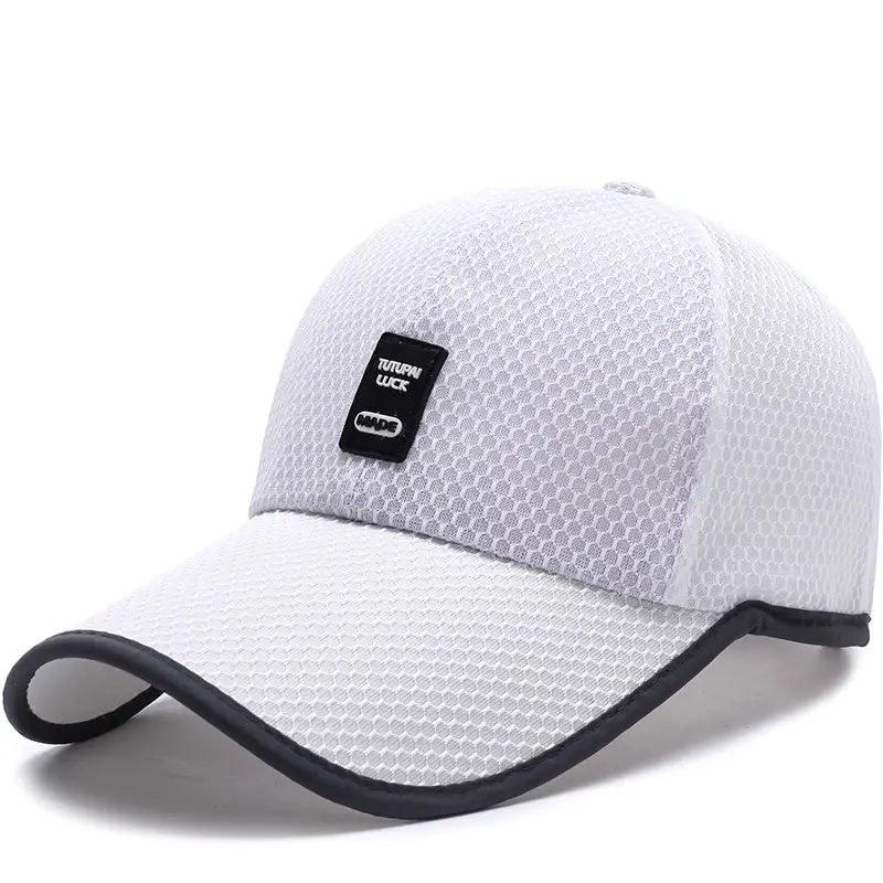 Zhenyueqi Grey Mesh Sun Hat for Men - Image 2