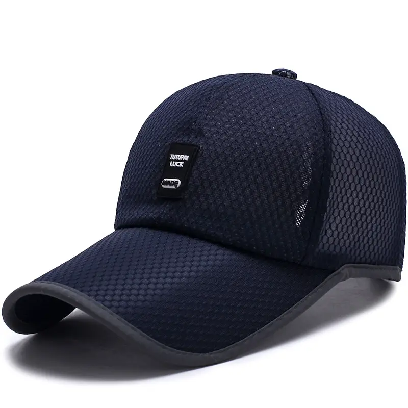 Zhenyueqi Grey Mesh Sun Hat for Men - Image 5