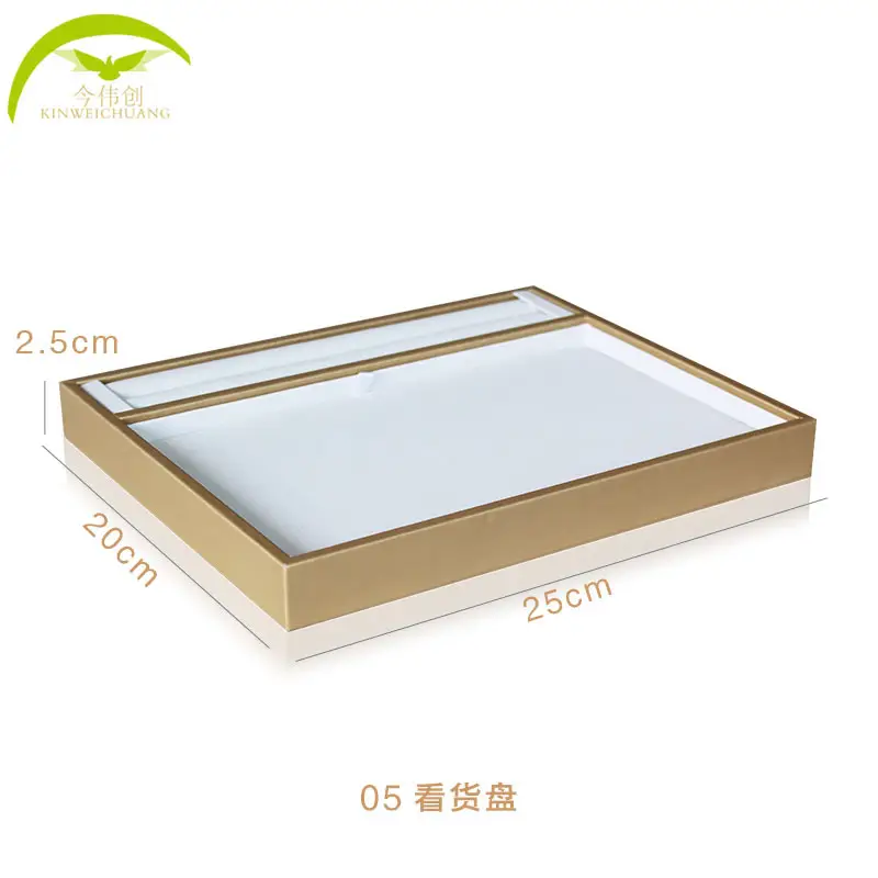 Gold White 09-Ten Tally Earrings Display Rack 30cm