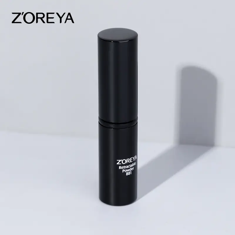 Zhuoerya Mini Retractable Blush Powder Brush Black - Image 5