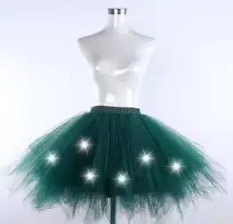LED Starry Tulle Skirt for Studio Wedding Photography