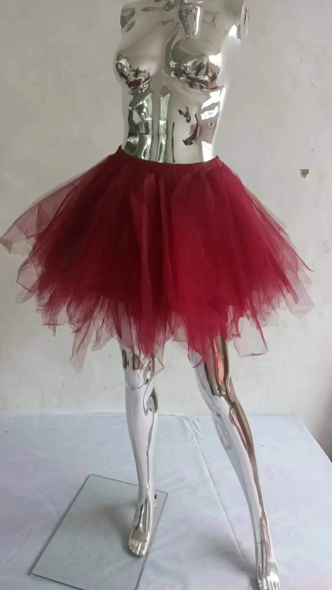 LED Starry Tulle Skirt for Studio Wedding Photography