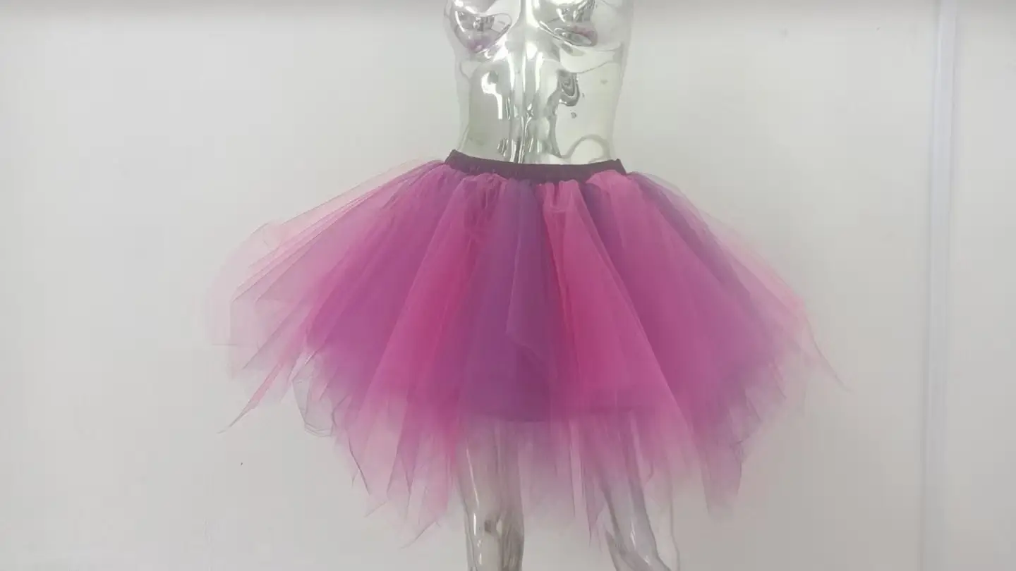 LED Starry Tulle Skirt for Studio Wedding Photography