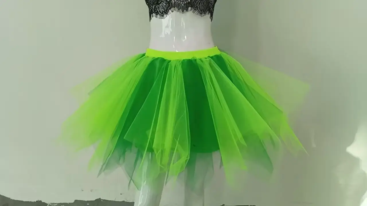 LED Starry Tulle Skirt for Studio Wedding Photography