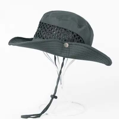 Men's Korean Style Sun Hat with Mesh Back