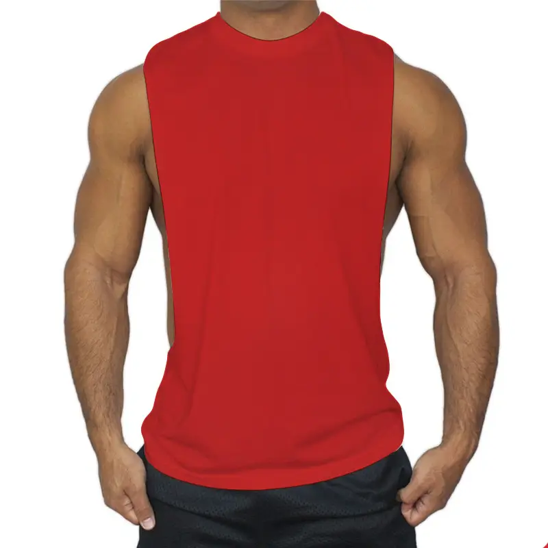 Men's White Sleeveless V-Neck T-Shirt — feature 5