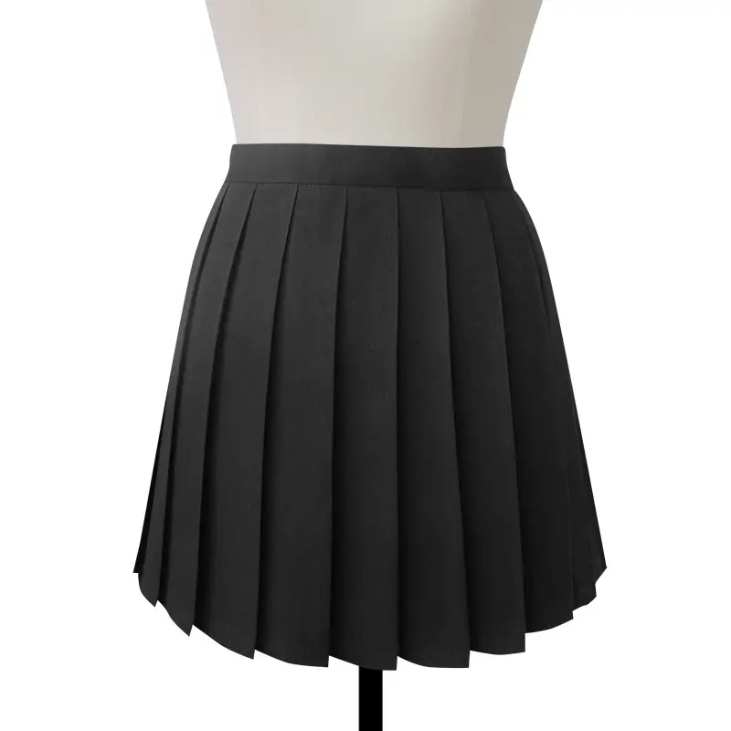 Pink Pleated High Waist Skirt for Women - Image 23