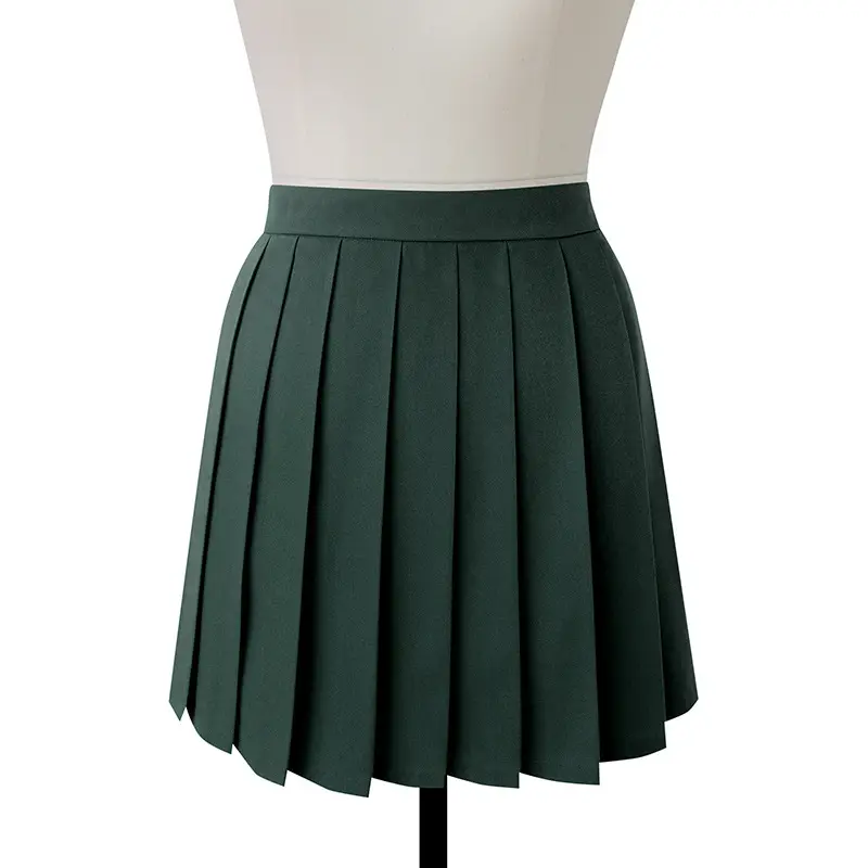 Pink Pleated High Waist Skirt for Women - Image 25