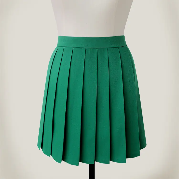 Pink Pleated High Waist Skirt for Women - Image 6