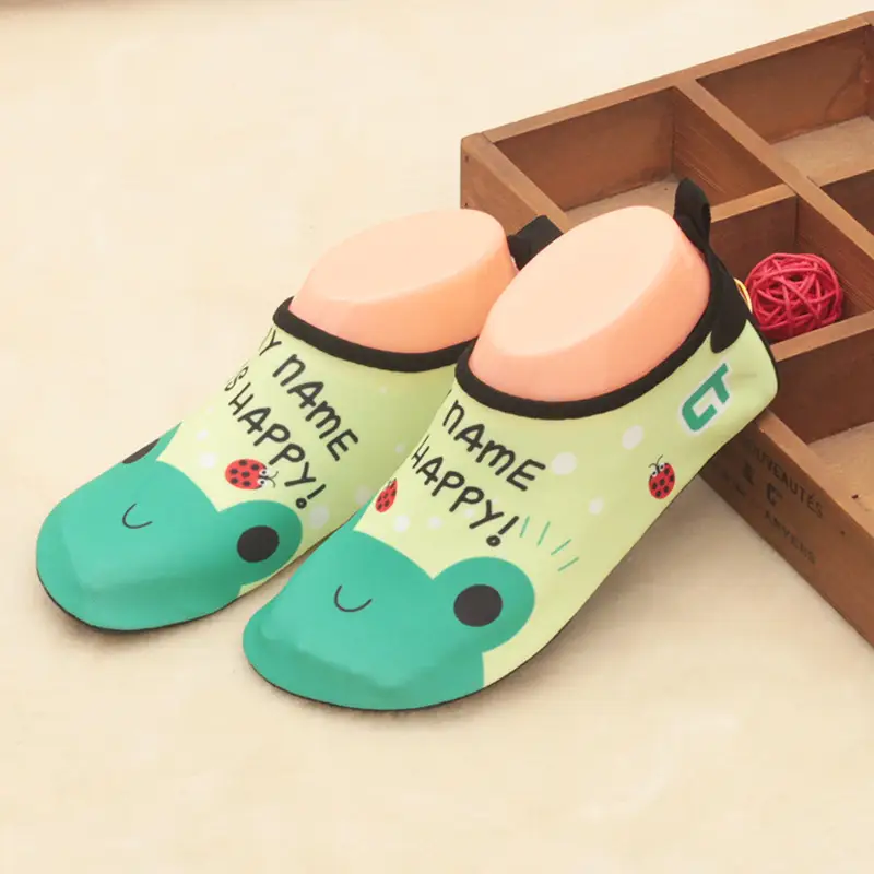 Cute Cartoon Baby Slip-On Shoes Blue Cat Soft Soles - Image 2