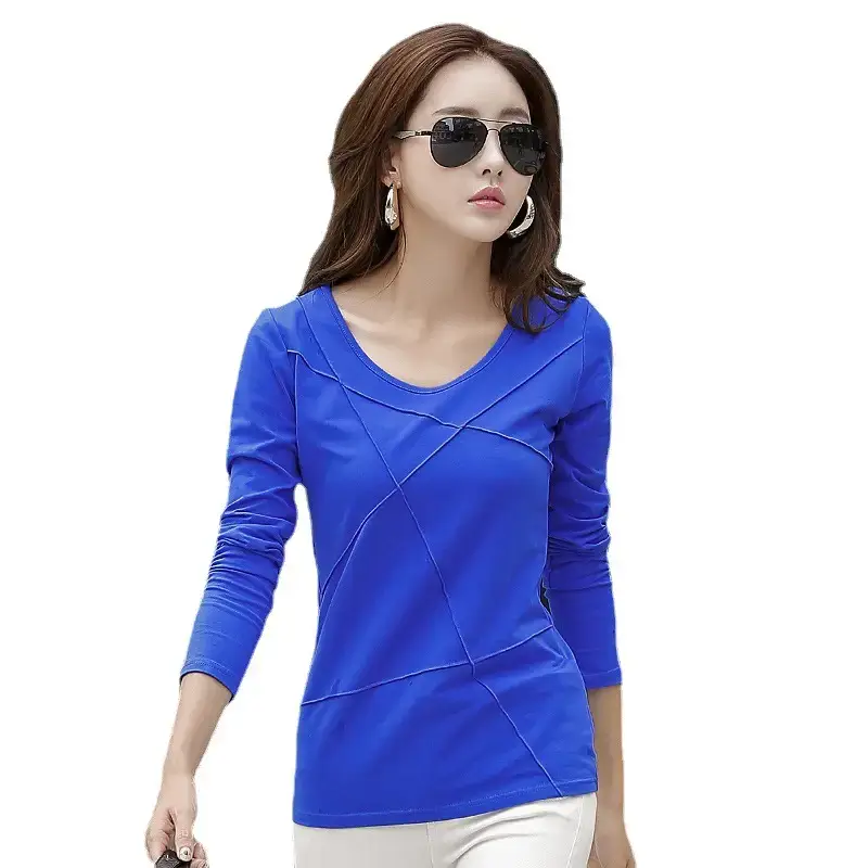 2026 Korean Style Black Cotton Slim Fit T-Shirt - Image 9