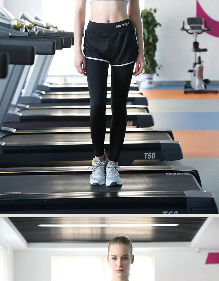 Korean Style Stretch Black Sports Shorts Running Large — feature 21