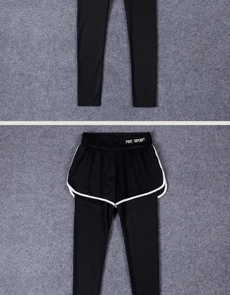 Korean Style Stretch Black Sports Shorts Running Large — feature 27