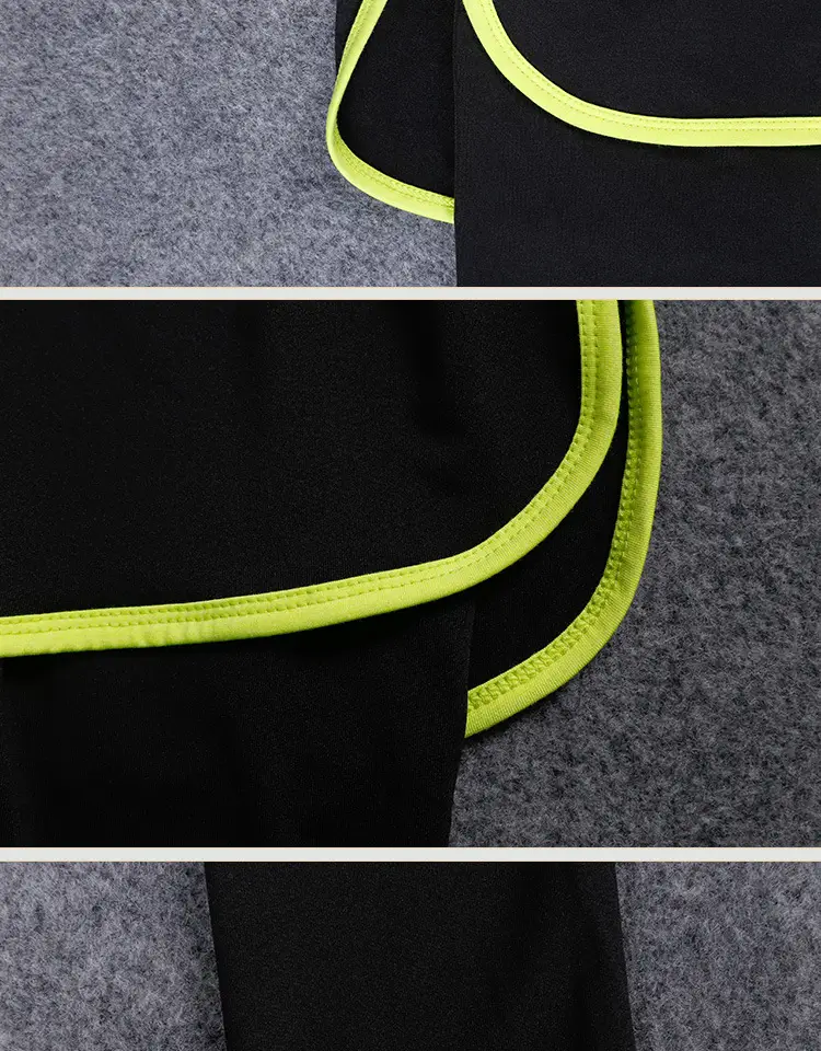 Korean Style Stretch Black Sports Shorts Running Large — feature 29