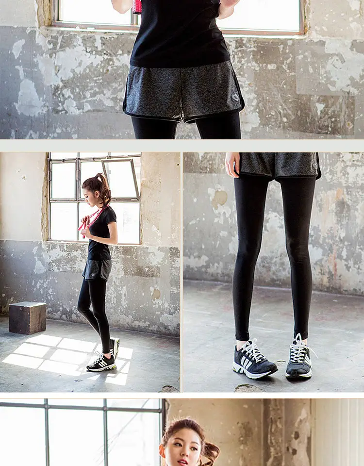Korean Style Stretch Black Sports Shorts Running Large — feature 6