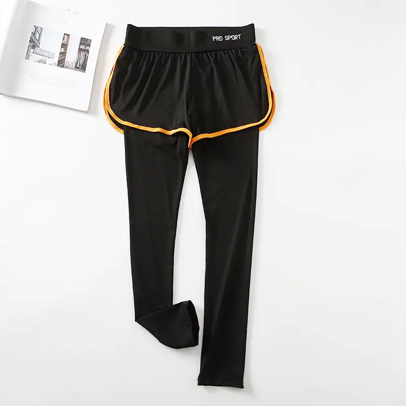 Korean Style Stretch Black Sports Shorts Running Large - Image 2