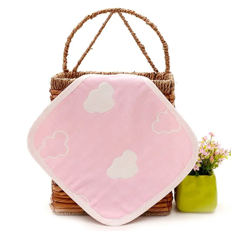 Cotton Baby Handkerchief with Crown Print - Image 12