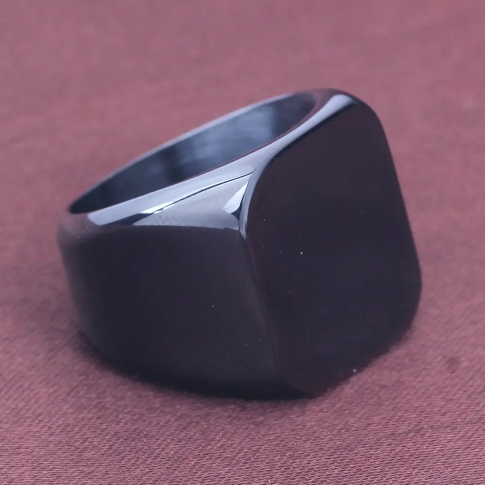 18mm Hot Gold Stainless Steel Ring 304 — feature 11