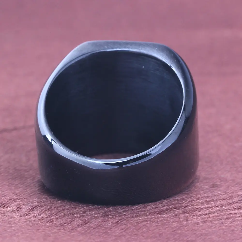 18mm Hot Gold Stainless Steel Ring 304 — feature 12