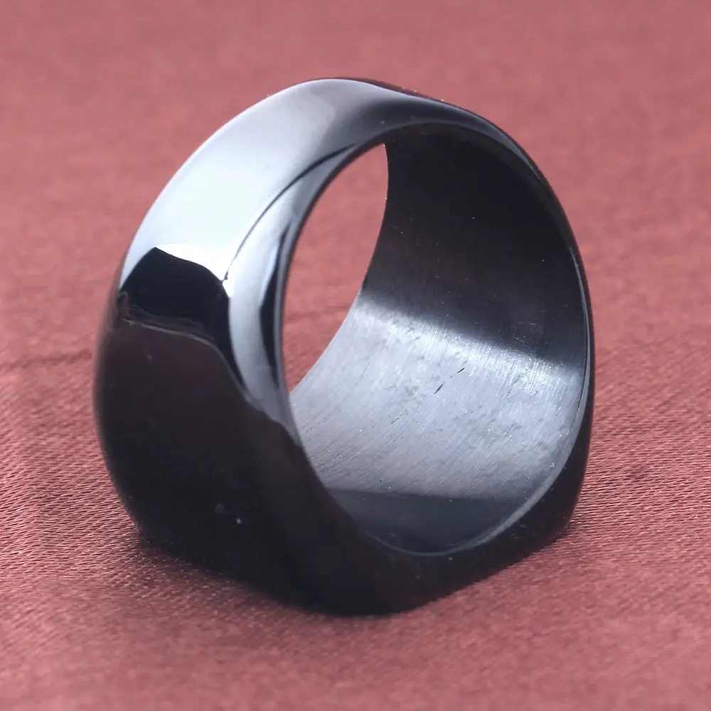 18mm Hot Gold Stainless Steel Ring 304 — feature 13