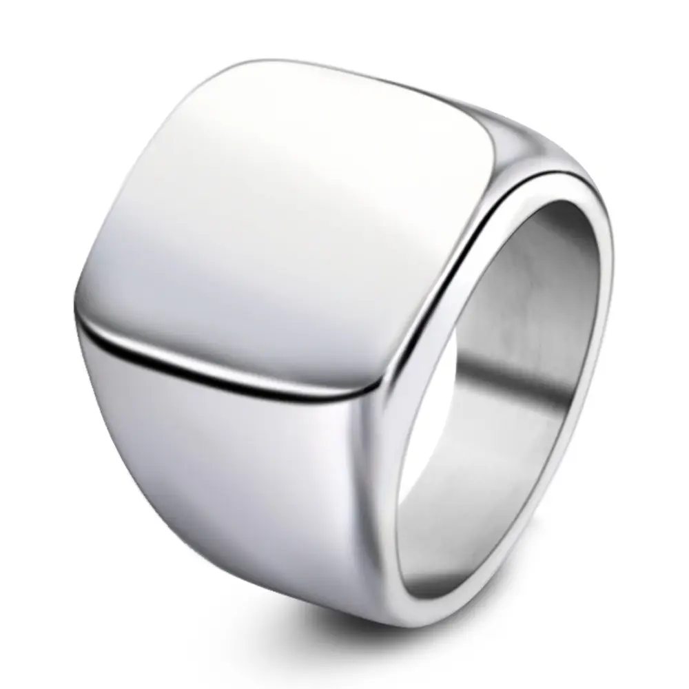 18mm Hot Gold Stainless Steel Ring 304 — feature 7