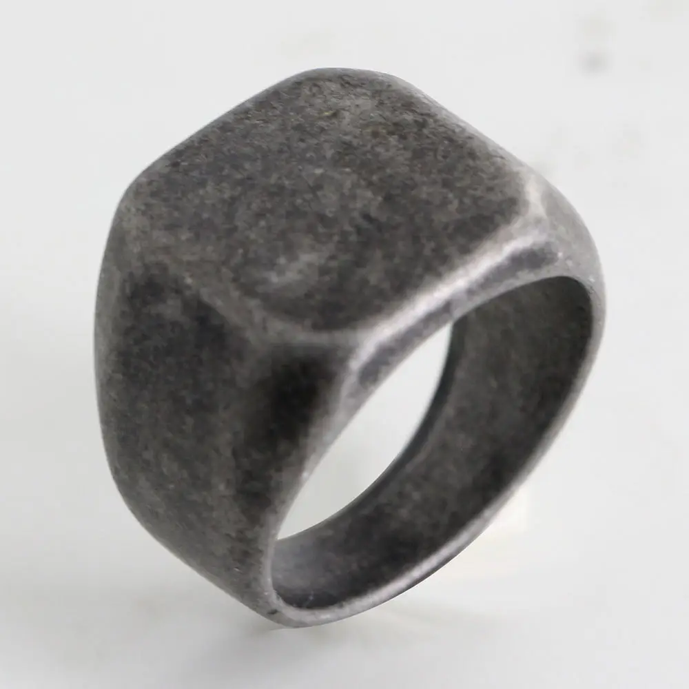 18mm Hot Gold Stainless Steel Ring 304 - Image 5