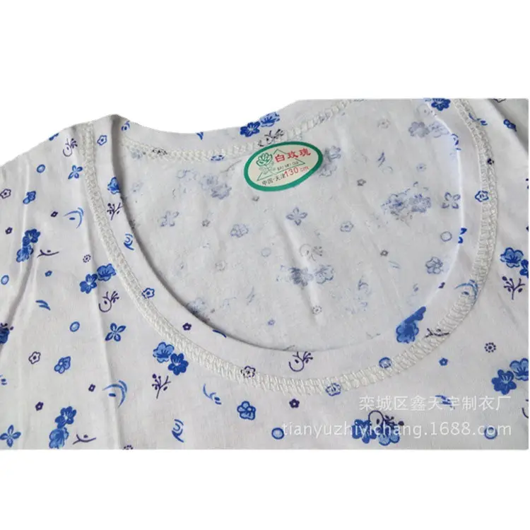 Factory Wholesale Cotton Wide Shoulder Vest for Women