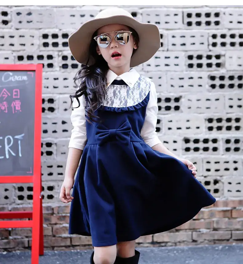 Red Vest and Skirt Set for Girls 2022 Spring Autumn - Image 5