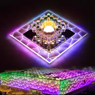 New Colorful LED Crystal Ceiling Lights Modern Corridor Decor — feature 11