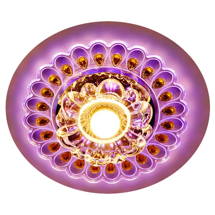 New Colorful LED Crystal Ceiling Lights Modern Corridor Decor - Image 3