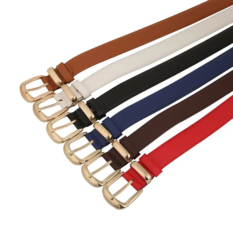 Women Korean Pin Buckle Belt Candy Colored - Image 6