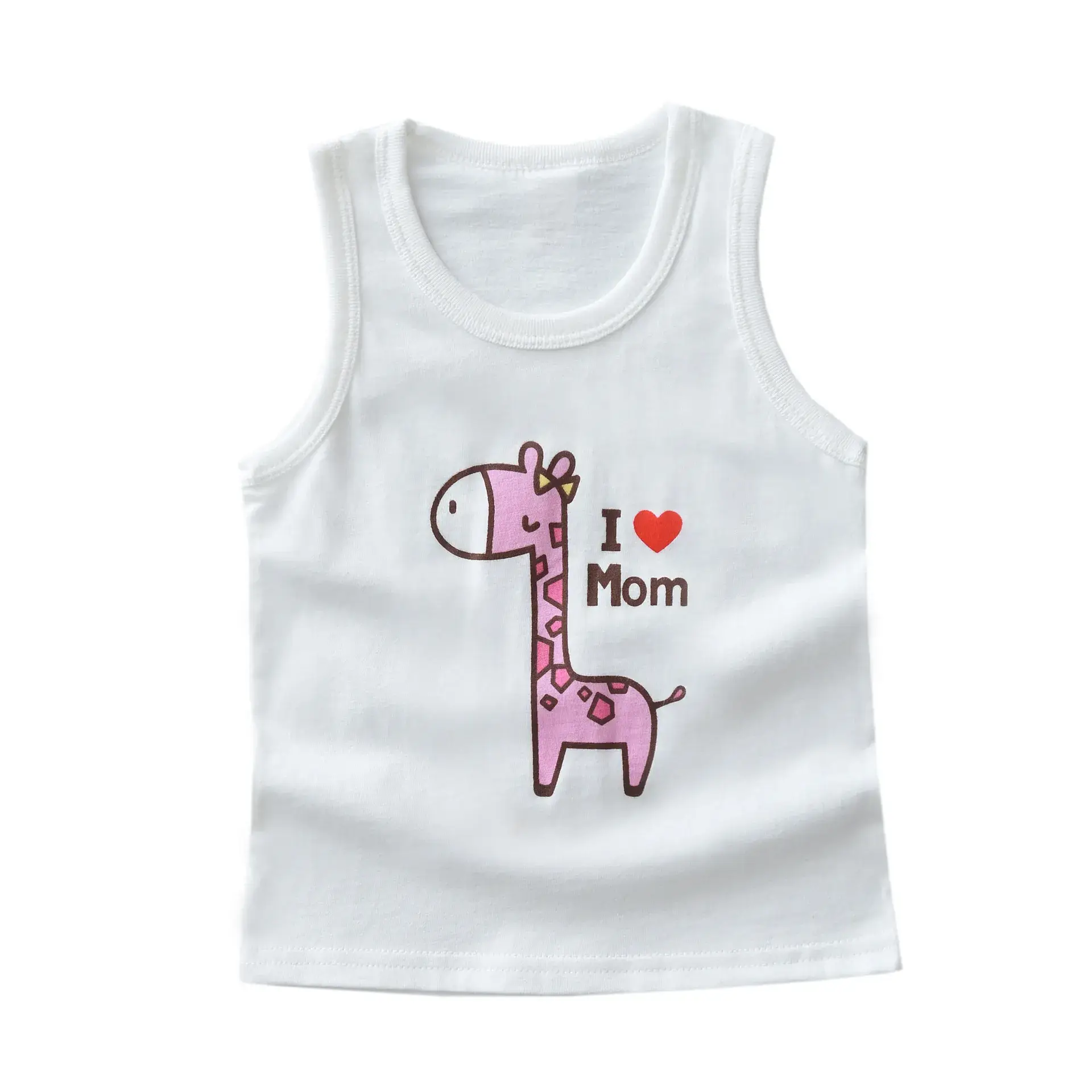 Cotton Knitted Cuckoo Hat Vest for Boys Girls White