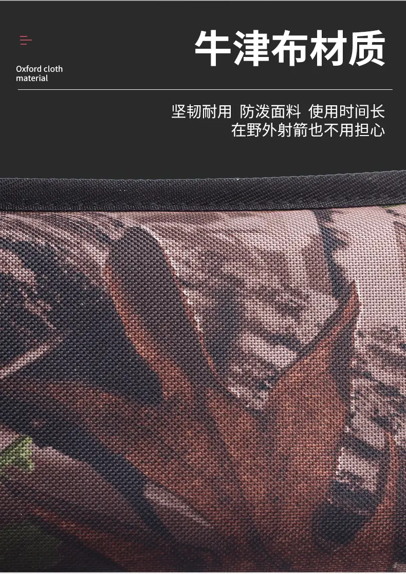 Double strap three-tube arrow pot quiver can back hanging arrow bag arrow barrel bow and arrow archery arrow bag bow and arrow manufacturer in stock — feature 6